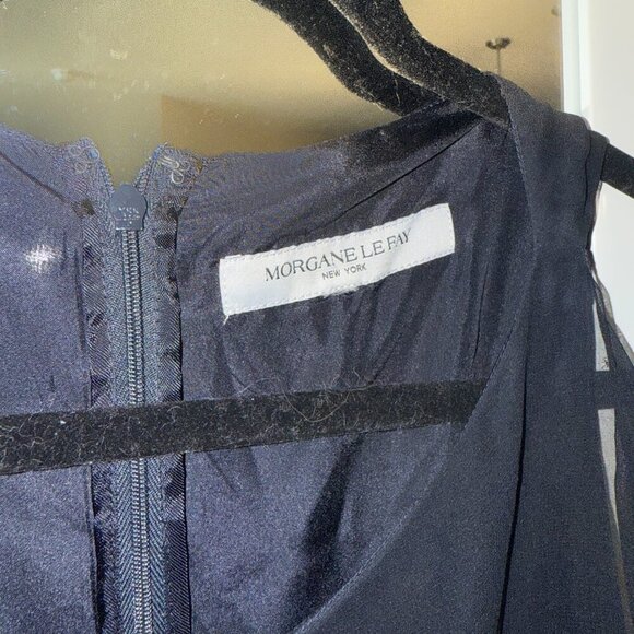 Mogan Le Fay Caelia Dress Size Medium Color Black - Picture 3 of 4